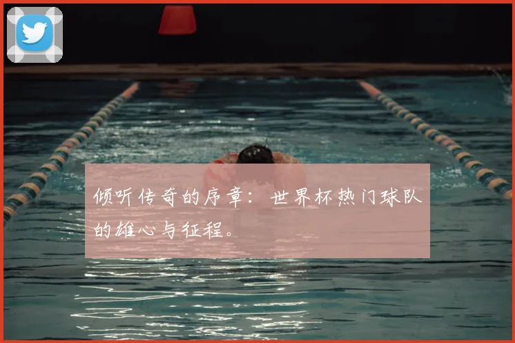 倾听传奇的序章:世界杯热门球队的雄心与征程。